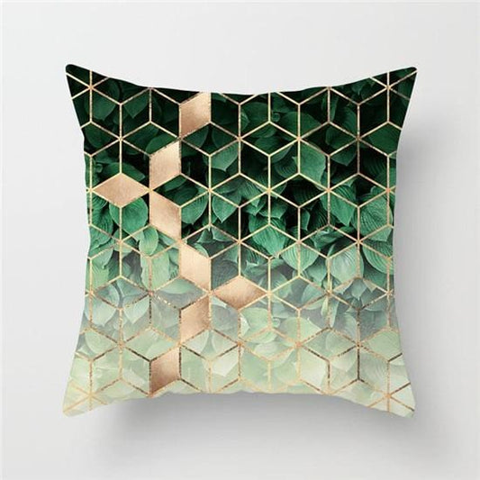 Geometric Diamond Pillow Collection