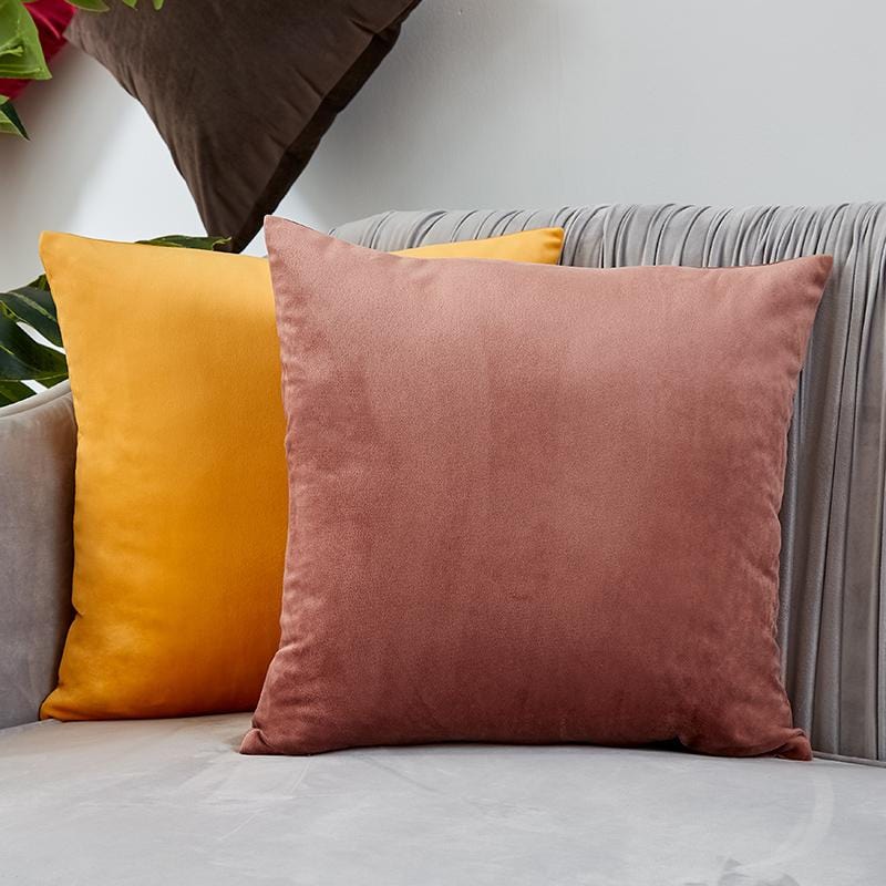 Velvet Throw Pillow Cover