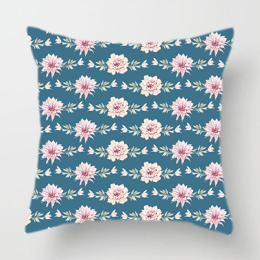 Cactus Flower Pillow Cover