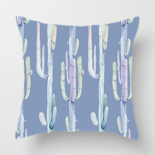 Cactus Flower Pillow Cover