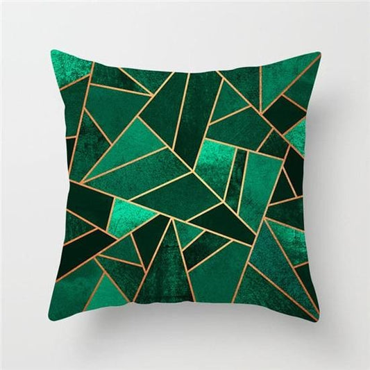Geometric Diamond Pillow Collection