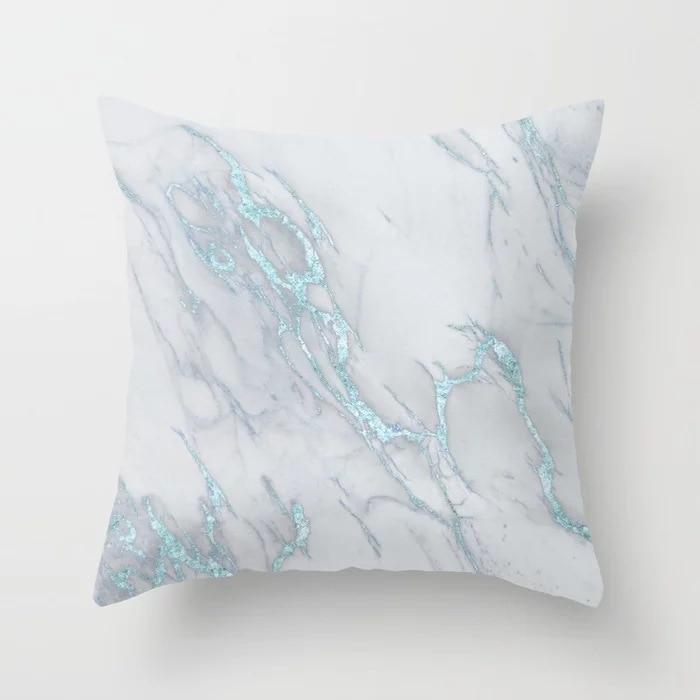 Marble Pattern Cushion Pillow Cover