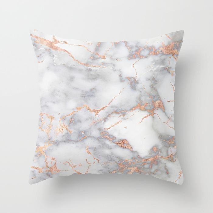 Marble Pattern Cushion Pillow Cover