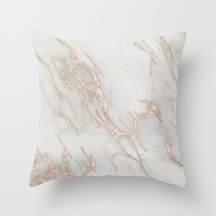Marble Pattern Cushion Pillow Cover