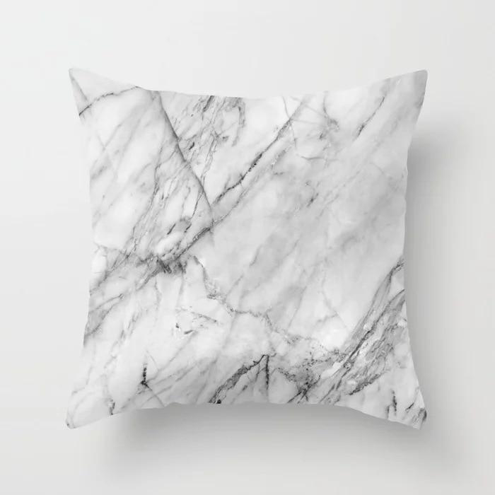 Marble Pattern Cushion Pillow Cover