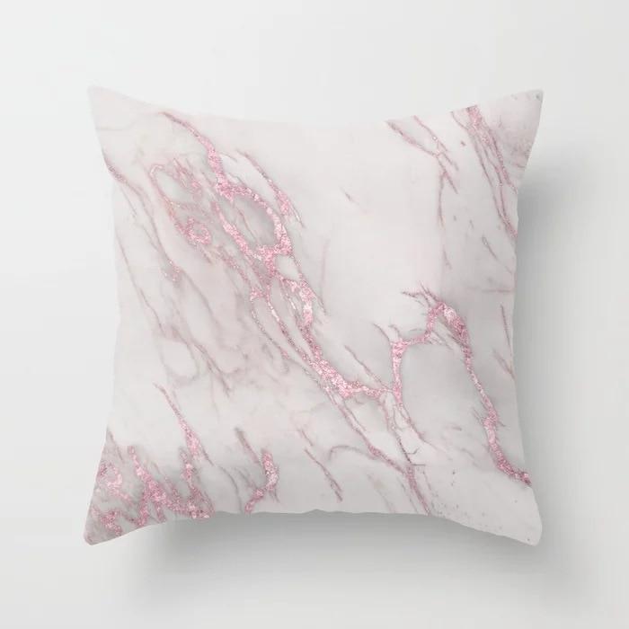 Marble Pattern Cushion Pillow Cover