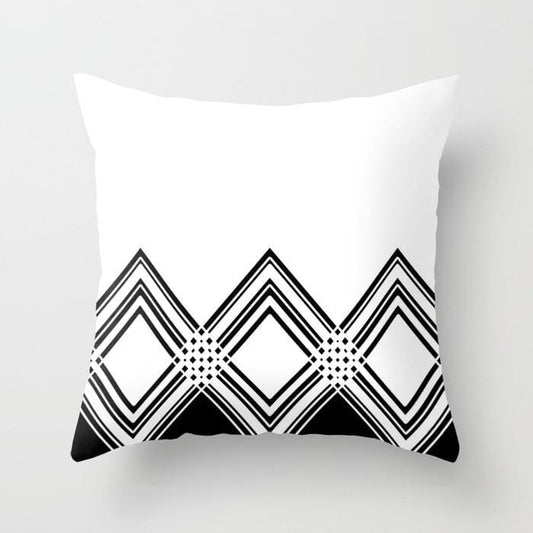 Nordic Black And White Pillow Cover