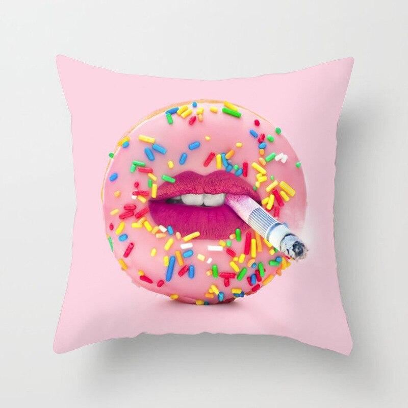 Animal Printed Throw Pillow Cover