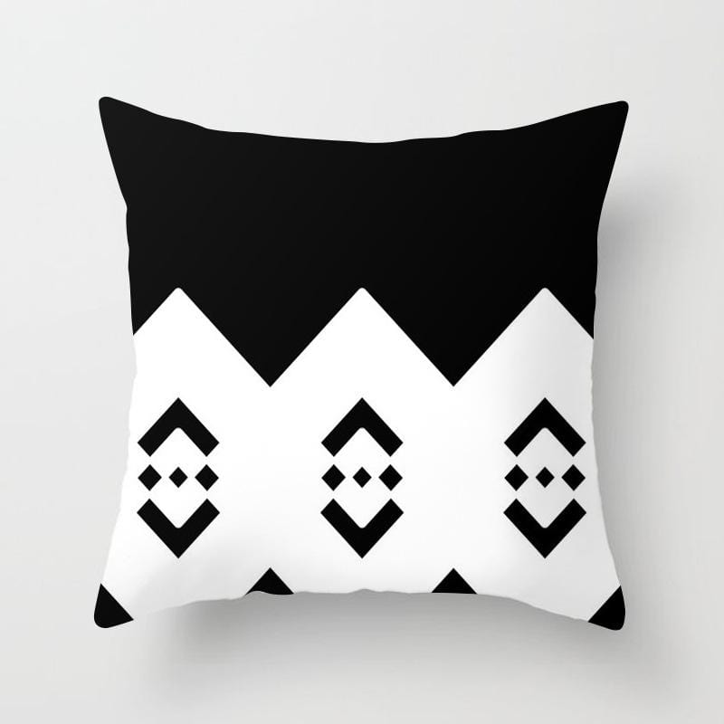 Nordic Black And White Pillow Cover