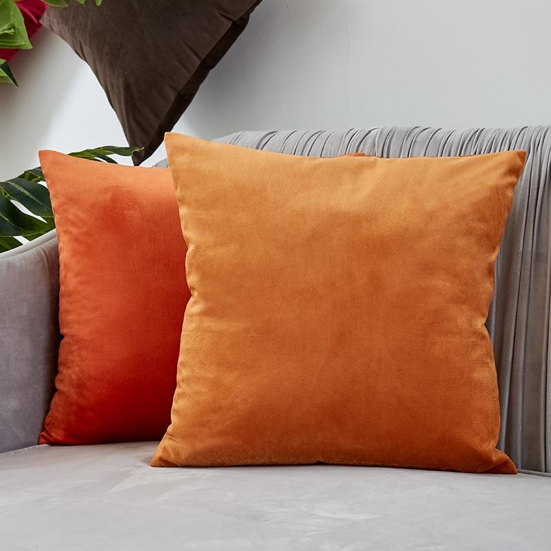 Velvet Throw Pillow Cover
