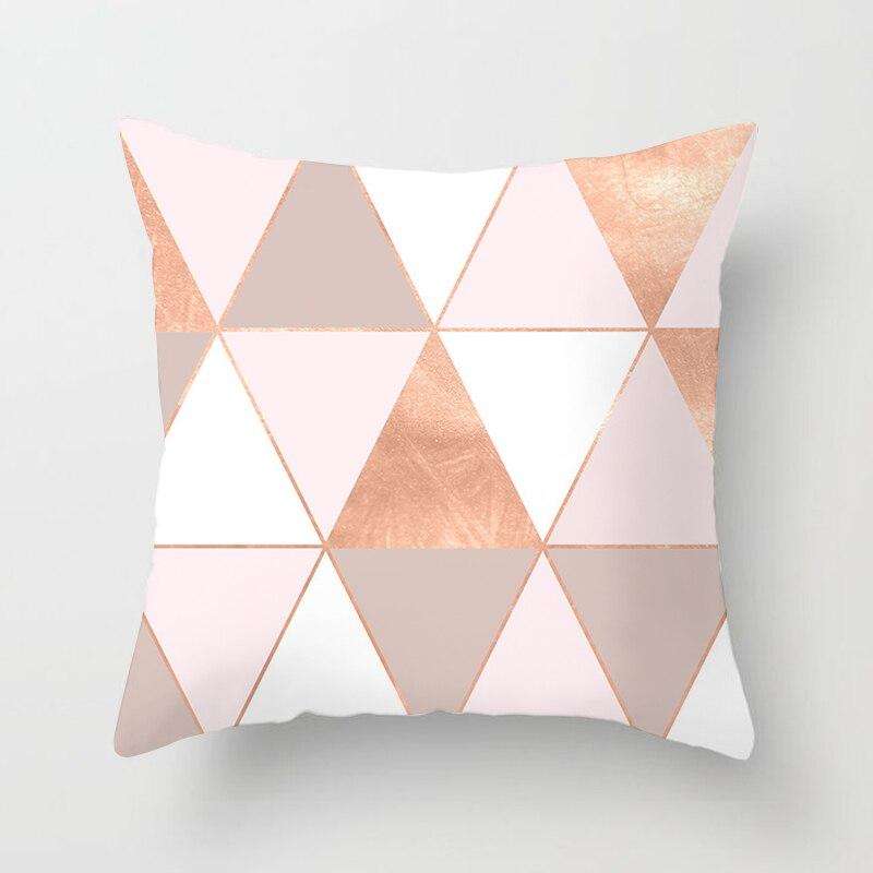 Geometric Diamond Pillow Collection