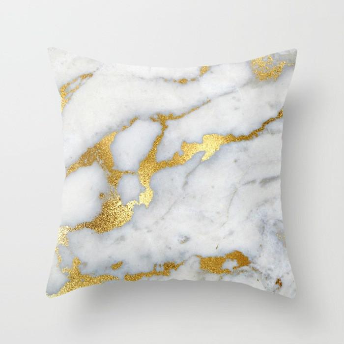 Marble Pattern Cushion Pillow Cover