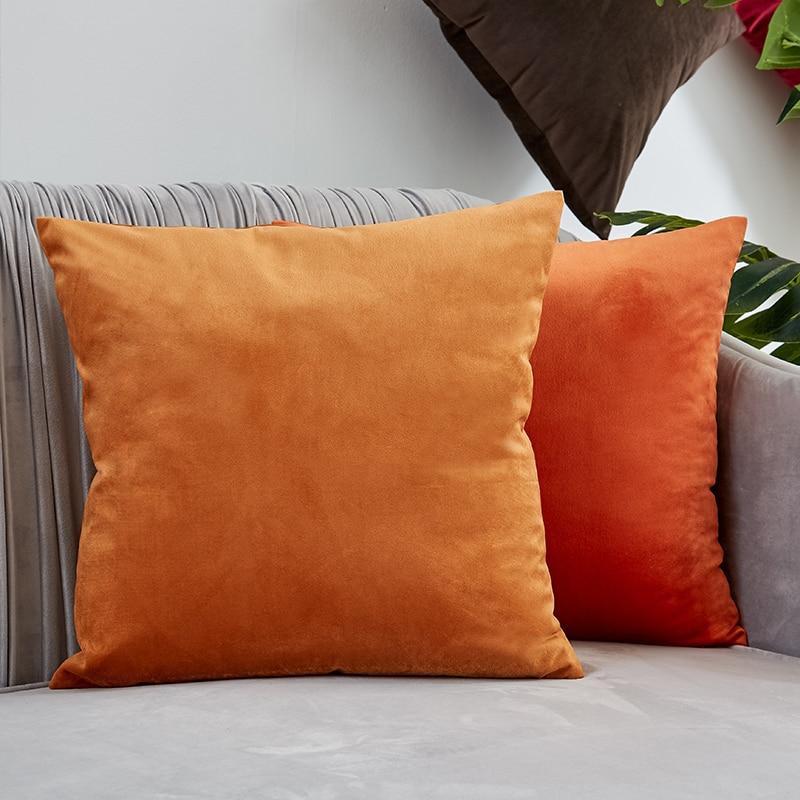 Velvet Throw Pillow Cover