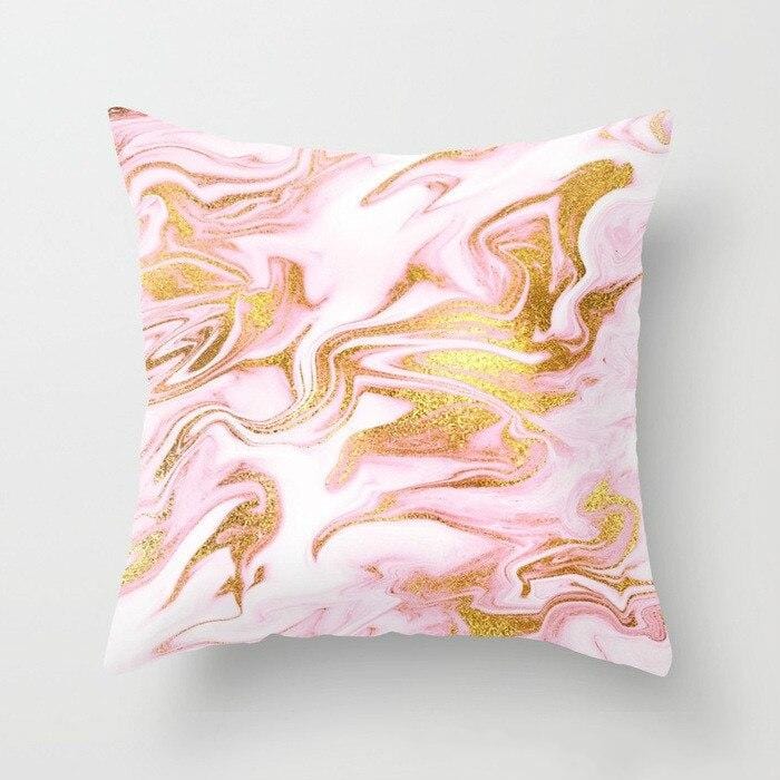 Marble Pattern Cushion Pillow Cover